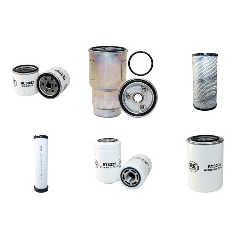 Filter Kit for Volvo SD 45 D Filter Service Kit with Cummins  engine  YR 2010-