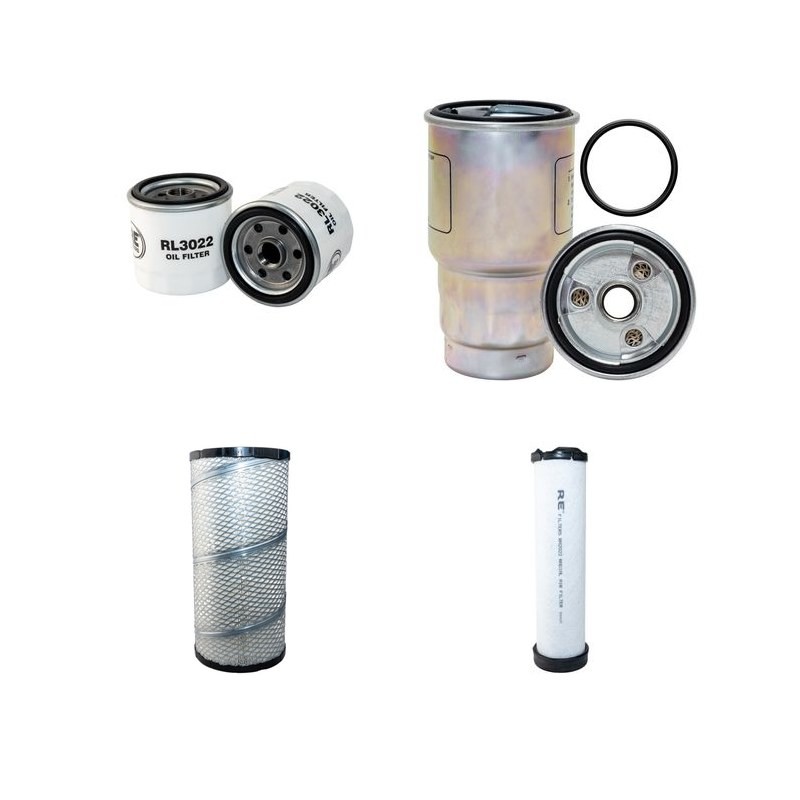 Filter Kit for Volvo SD 45 D Filter Service Kit Air Oil Fuel Filters with Cummins  engine  YR 2010-