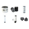 Filter kit for Wacker 1245 with Yanmar 3Tnv82A Engine 2010-