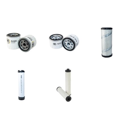 Filter kit for Wacker DPU130LE with Kohler KDW1404 Engine Year 2011-