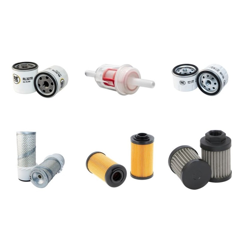 Filter kit for Wacker RT820CC with Lombardini 12Ld435-2 Engine