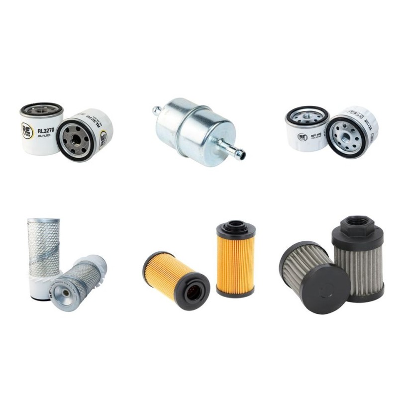 Filter kit for Wacker RT820CC with Lombardini 3Lbdl954 Engine