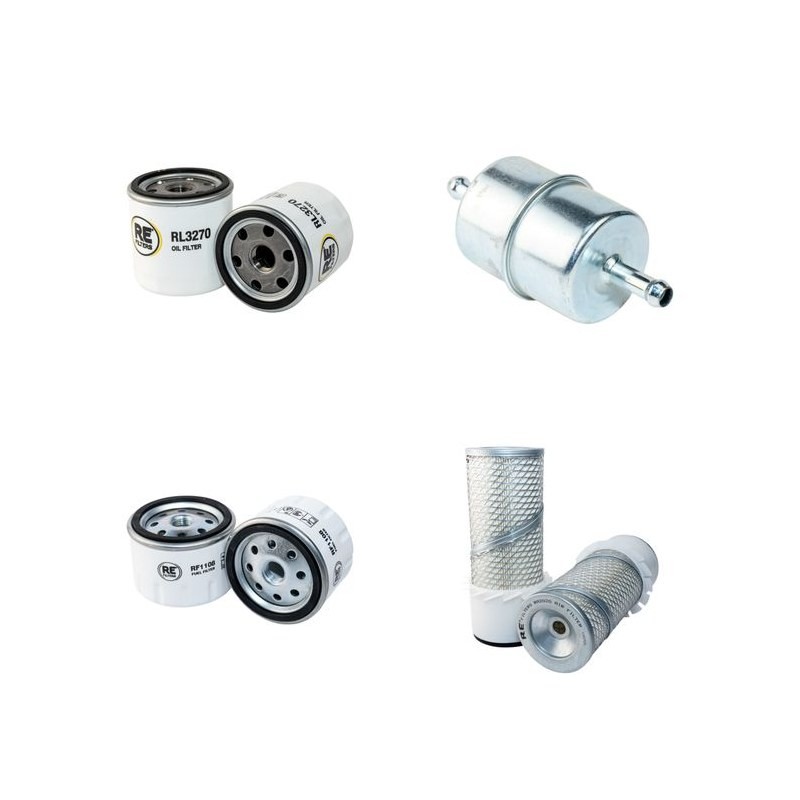 Filter kit for Wacker RT820CC Air Oil Fuel Filters with Lombardini 3LBDL954 Engine