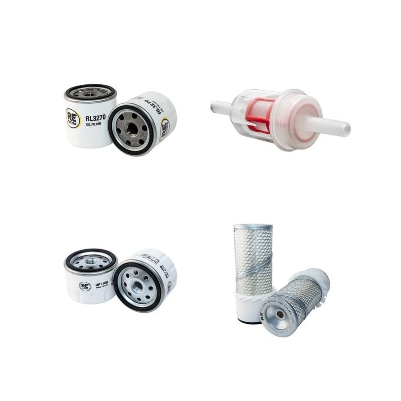 WACKER RT 820 RC/RT Filter Service Kit Air Oil Fuel Filters w/Lombardini 12LD435-2 Eng.