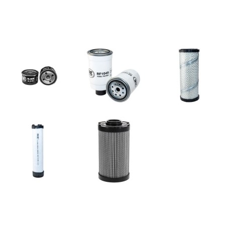Filter kit for Wacker RTSC2 with Kohler KDW1003 Engine Year 2011-