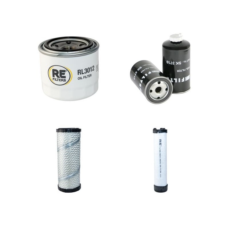 WACKER NEUSON 3001 Filter Service Kit Air Oil Fuel Filters w/Yanmar  Eng.   YR  2014