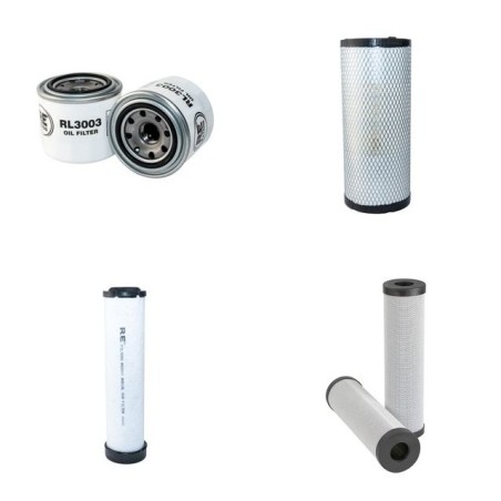 Filter kit for Wacker 5075 with Yanmar 4Tnv88Bknkr3 Engine 2015