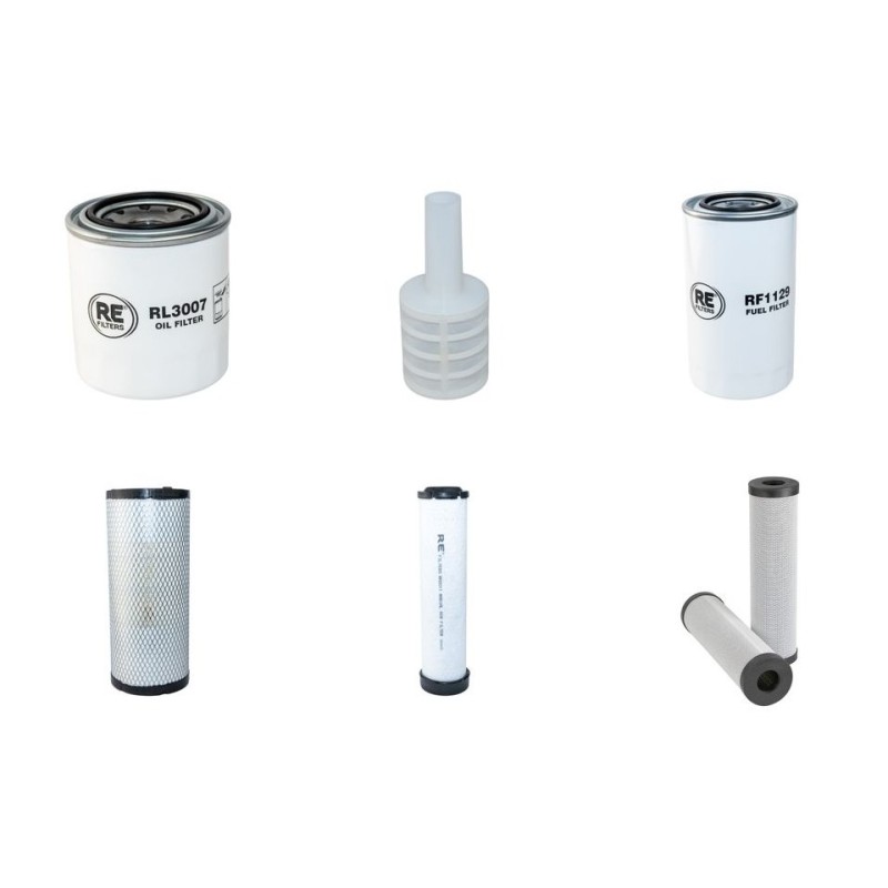 WACKER 5085 Filter Service Kit w/Yanmar 4Tnv88 Eng. 2016