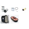 WACKER NEUSON DW 60 Filter Service Kit Air Oil Fuel Filters w/Perkins 1104D-44T Eng.   YR  2015