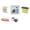 WACKER NEUSON EW 65 Filter Service Kit w/Perkins 404F2-22T Eng.   YR  2016 45.5KW TIER 4I