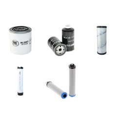 WACKER NEUSON EZ38 Filter Service Kit w/Yanmar 3TNV88 Eng.