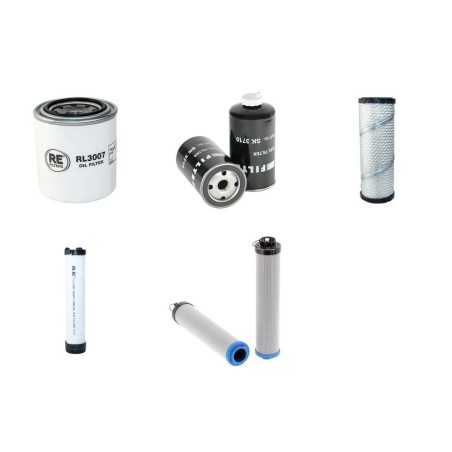 WACKER NEUSON EZ 38 Filter Service Kit w/Yanmar 3TNV88 Eng.   YR  2014