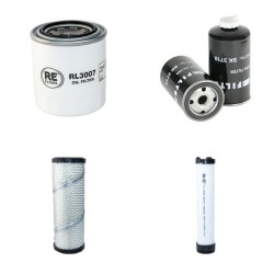 WACKER NEUSON EZ 38 Filter Service Kit Air Oil Fuel Filters w/Yanmar 3TNV88 Eng.   YR  2014