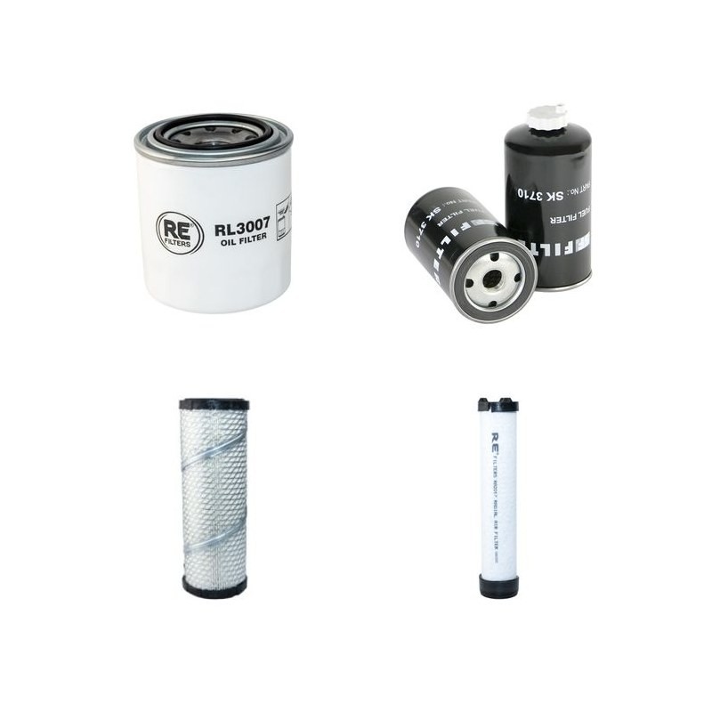 WACKER NEUSON EZ 38 Filter Service Kit Air Oil Fuel Filters w/Yanmar 3TNV88 Eng.   YR  2014