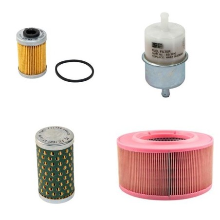 WEBER CR 8 Filter Service Kit w/HATZ 1D81Z Eng.   YR  2008-