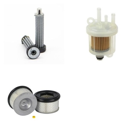 WEBER DVH 655 E Filter Service Kit Air Oil Fuel Filters w/Lombardini 15LD440 Eng.   YR  2011-