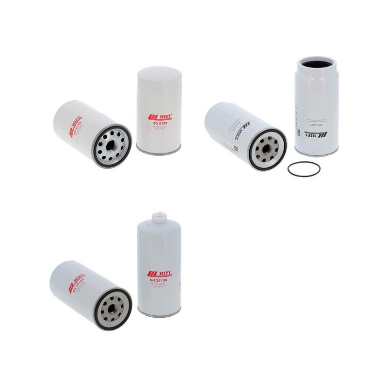 WEICHAI POWER WP 10 Filter Service Kit w/ EURO3 Eng.