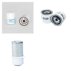 WEIDEMANN 1002 D/P Filter Service Kit Air Oil Fuel Filters w/Perkins KD103-10 Eng.