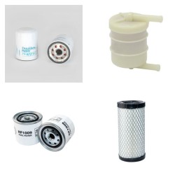 WEIDEMANN 1015 D/P Filter Service Kit Air Oil Fuel Filters w/Perkins  Eng.