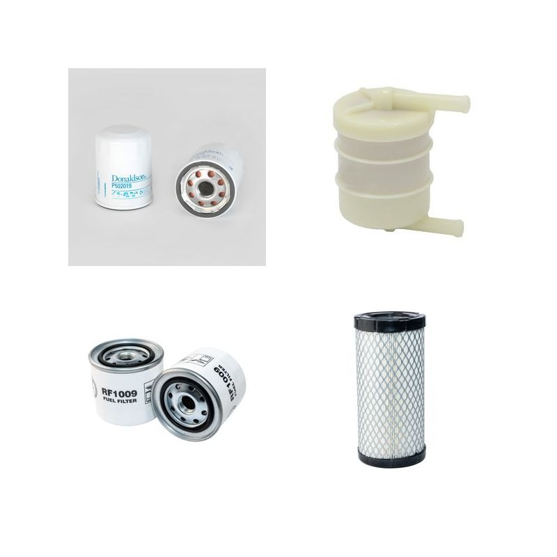 WEIDEMANN 1015 D/P Filter Service Kit Air Oil Fuel Filters w/Perkins  Eng.