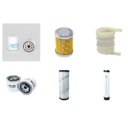 WEIDEMANN 1230 P26/33 Filter Service Kit Air Oil Fuel Filters w/Perkins  Eng.