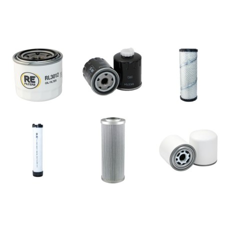 WEIDEMANN 1245 Filter Service Kit w/Yanmar 3TNV82A Eng.   YR  2010-