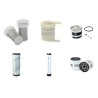 WEIDEMAN 1250 CX 35 Filter Service Kit Air Oil Fuel Filters w/Perkins 404D-15 Eng.   YR  2008-