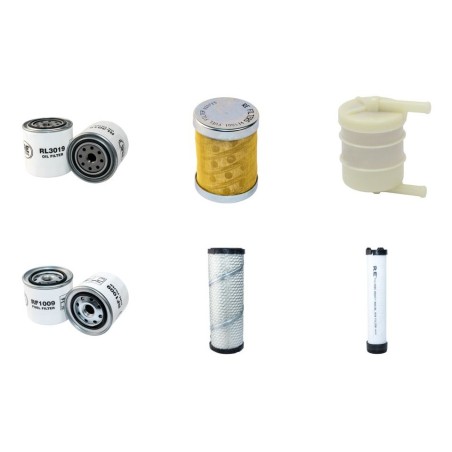 WEIDEMANN 1360 P33/43 Filter Service Kit Air Oil Fuel Filters w/Perkins  Eng.