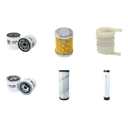 WEIDEMANN 1370 P33/43 Filter Service Kit Air Oil Fuel Filters w/Perkins  Eng.