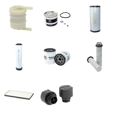 WEIDEMAN 2070 CX50T Filter Service Kit w/Perkins 404C-22 Eng.   YR  2007-
