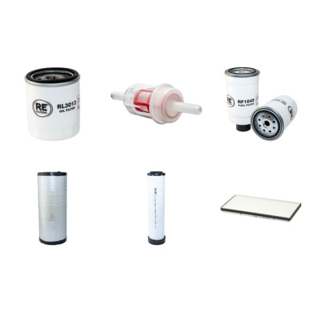 WEIDEMAN 2070 CX80T Filter Service Kit w/Deutz BF4M2011 Eng.   YR  2007-