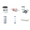 WEIDEMAN 2070 CX80T Filter Service Kit w/Deutz BF4M2011 Eng.   YR  2007-