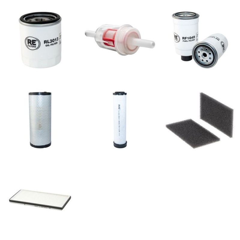 WEIDEMAN 3070 CX60 Filter Service Kit w/Deutz BF4M2011 Eng.   YR  2007-