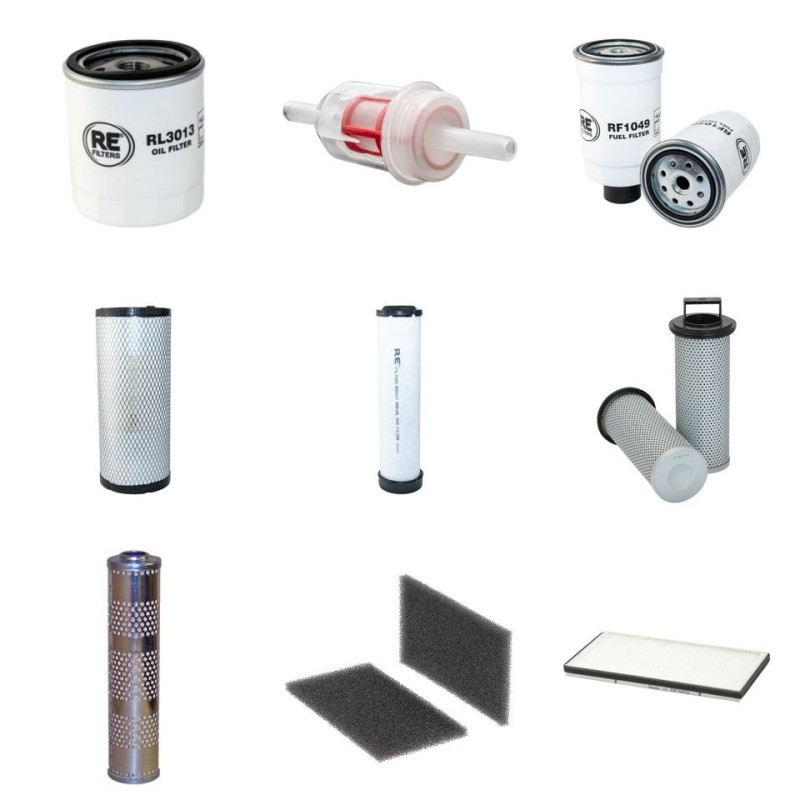 WEIDEMAN 3070 CX80T Filter Service Kit w/Deutz BF4M2011 Eng.   YR  2007-