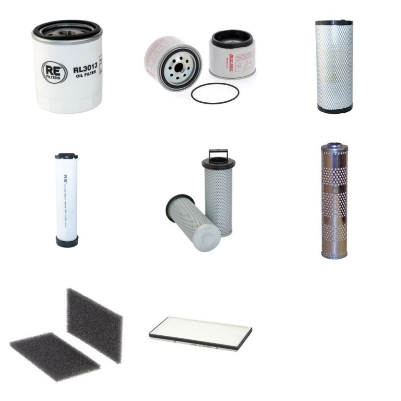 WEIDEMAN 3070 LPT CX 80 Filter Service Kit w/Deutz TD2011L04W Eng.   YR  2013
