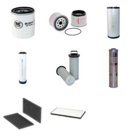 WEIDEMAN 3070 LPT CX 80 Filter Service Kit w/Deutz TD2011L04W Eng.   YR  2013