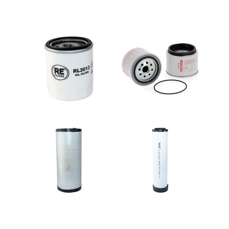 WEIDEMAN 3070 LPT CX 80 Filter Service Kit Air Oil Fuel Filters w/Deutz TD2011L04W Eng.   YR  2013