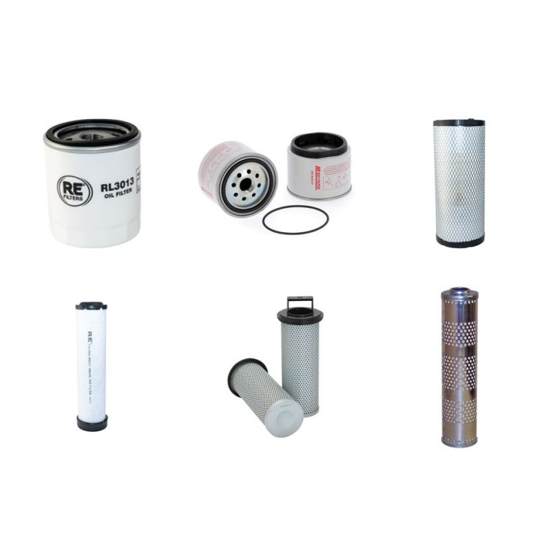 WEIDEMANN 3070 LPT CX 80 Filter Service Kit w/Deutz Td2011L04W Eng. 2013