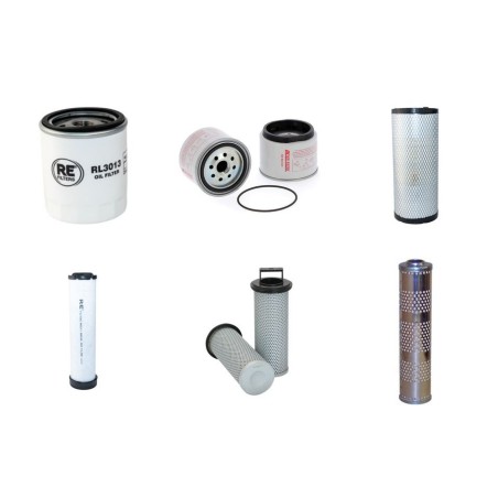 WEIDEMANN 3070 LPT CX 80 Filter Service Kit w/Deutz Td2011L04W Eng. 2013