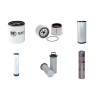 WEIDEMANN 3070 LPT CX 80 Filter Service Kit w/Deutz Td2011L04W Eng. 2013