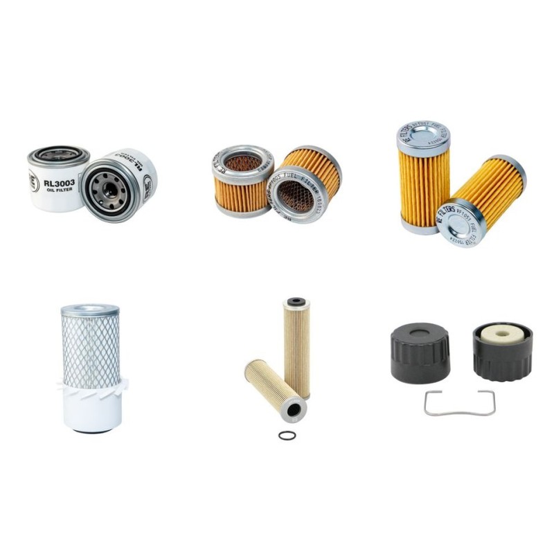 WEIDEMAN 811 Filter Service Kit w/MITSUBISHI 3CYL Eng.