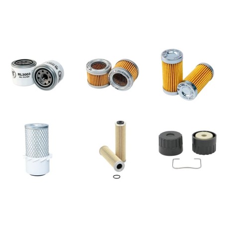 WEIDEMAN 811 Filter Service Kit w/MITSUBISHI 3CYL Eng.