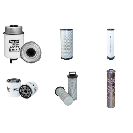 WEIDEMANN T 5522 Filter Service Kit w/Perkins 404D-22 Eng.