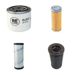 WEIRO TM 800 SH Filter Service Kit w/Yanmar 3TNE82A Eng.