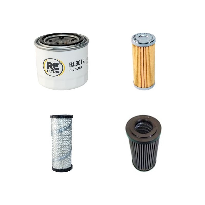 WEIRO TM 800 SH Filter Service Kit w/Yanmar 3TNE82A Eng.