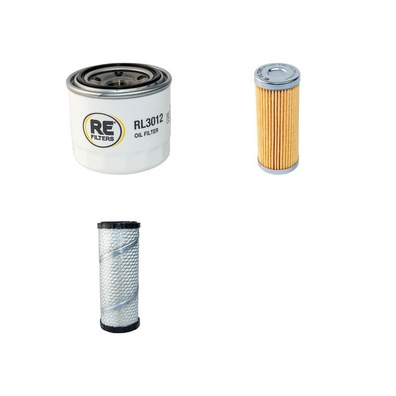 WEIRO TM 800 SH Filter Service Kit Air Oil Fuel Filters w/Yanmar 3TNE82A Eng.