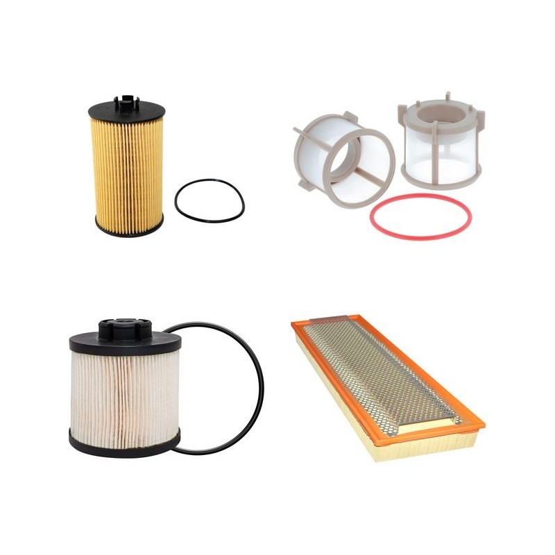 BROCK SL 280 JUMBO Filter Service Kit Air Oil Fuel Filters w/MERCEDES OM904LAE3A Eng.   YR  2014