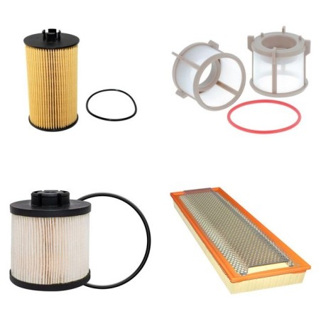 BROCK SL 280 JUMBO Filter Service Kit Air Oil Fuel Filters w/MERCEDES OM904LAE3A Eng.   YR  2014