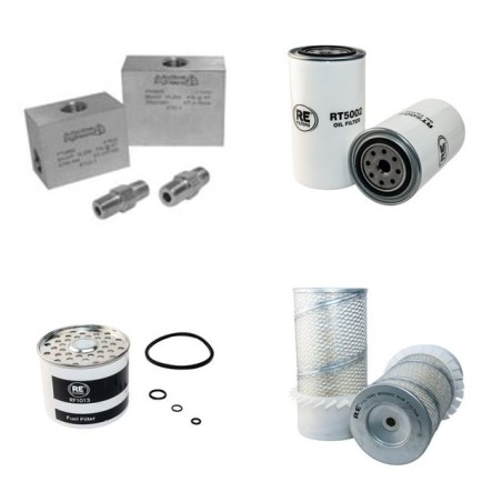 BROYT X 2 Filter Service Kit with Perkins 6354 Eng