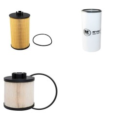 WF TRAC 2040 Filter Service Kit Air Oil Fuel Filters w/MERCEDES  Eng.